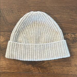 Buck Mason Mens Herdsman Wool knit cuffed beanie